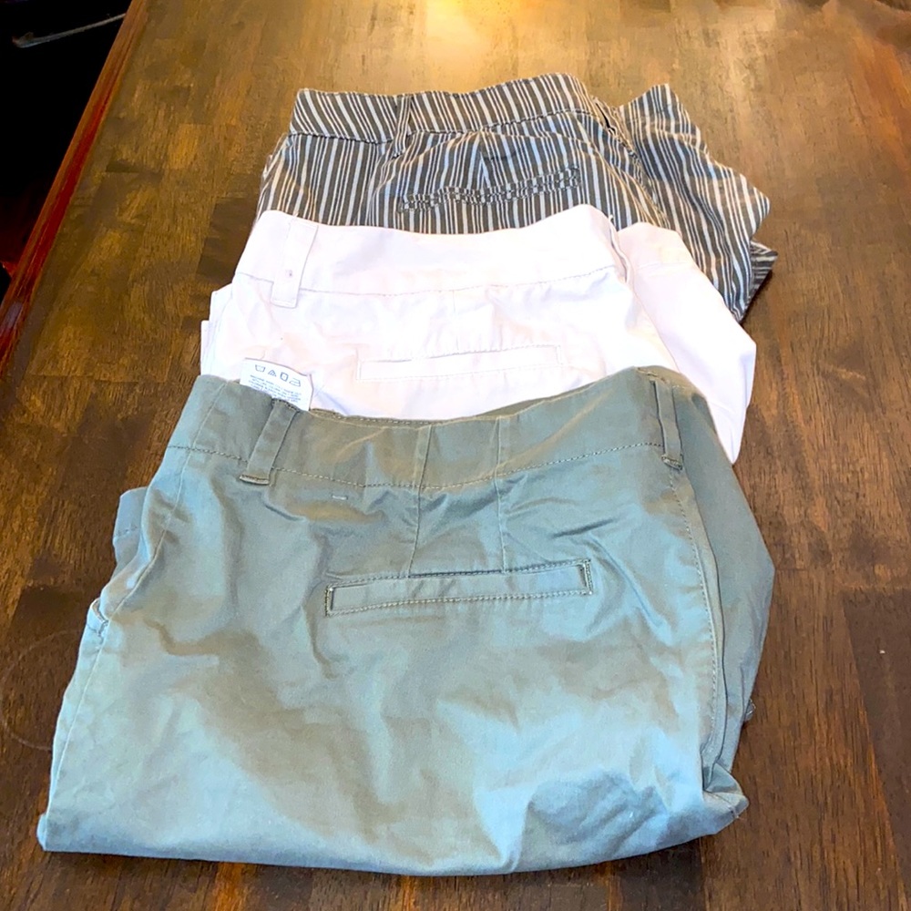 3 pair of clean used shorts.